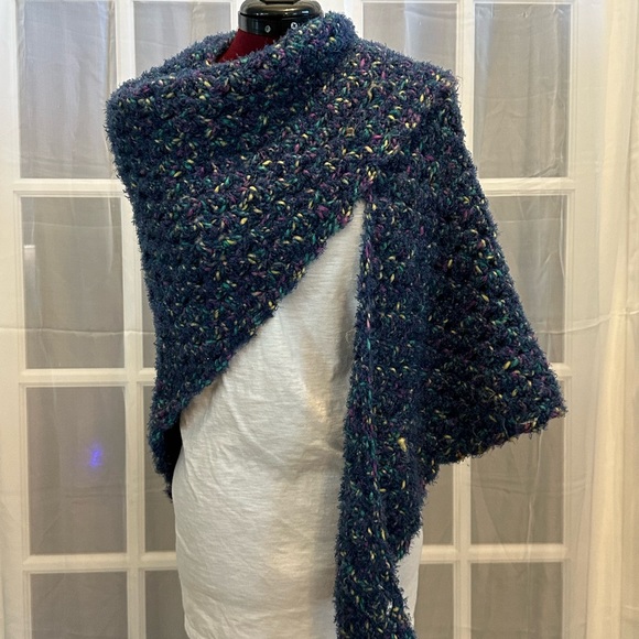 Hand Crocheted Shawl - Picture 2 of 5